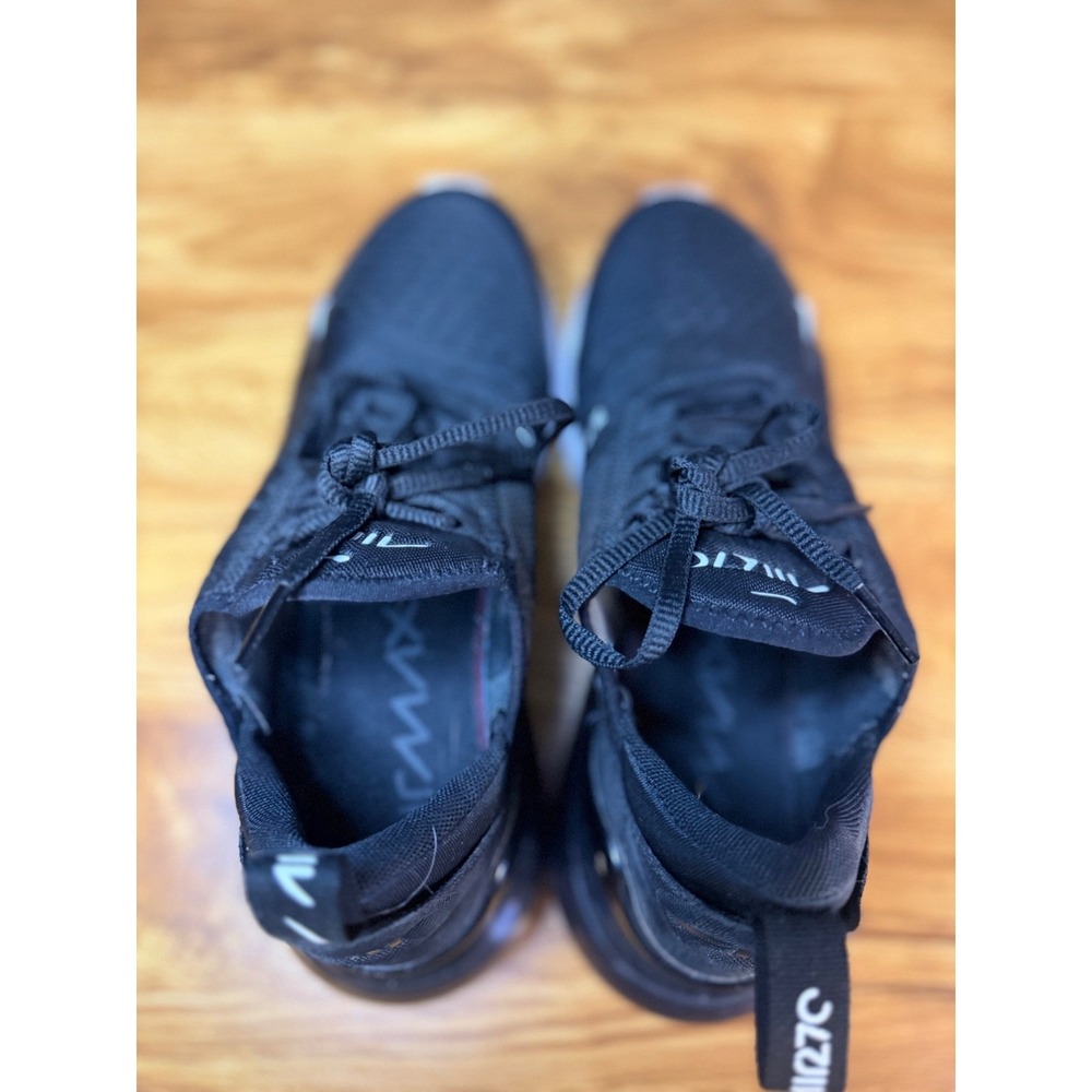 Nike Air Max 270 Women's Black White Sneakers AH6789-001 8.5 - Picture 6 of 7